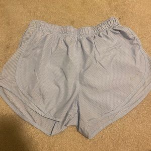 Light blue nike shorts